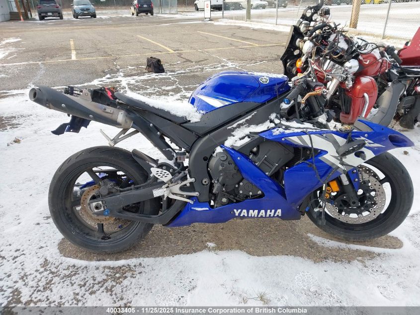 2004 Yamaha Yzfr1 VIN: JYARN13N14A000722 Lot: 40033405