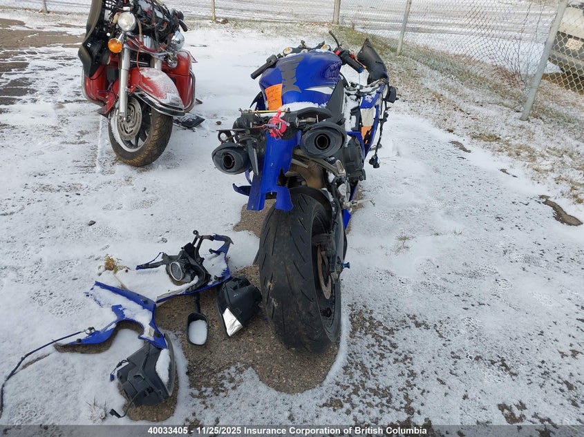 2004 Yamaha Yzfr1 VIN: JYARN13N14A000722 Lot: 40033405