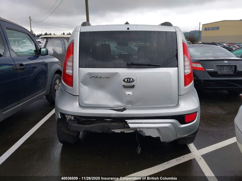 2012 Kia Soul +/!/Sport VIN: KNDJT2A68C7400278 Lot: 40036509
