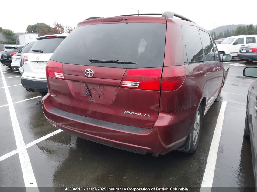 5TDZA23C75S337842 2005 TOYOTA SIENNA photo no. 4