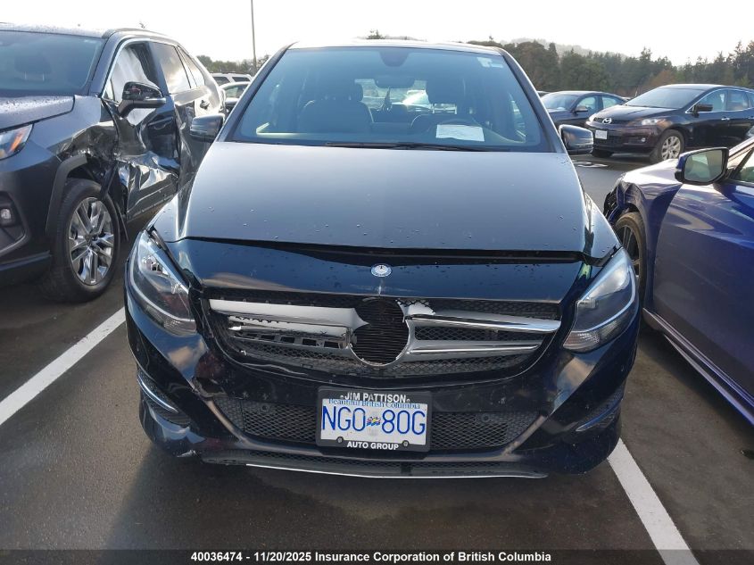 2015 Mercedes-Benz B 250 4Matic VIN: WDDMH4GB4FJ329270 Lot: 40036474