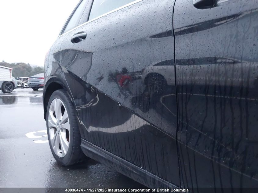 2015 Mercedes-Benz B 250 4Matic VIN: WDDMH4GB4FJ329270 Lot: 40036474