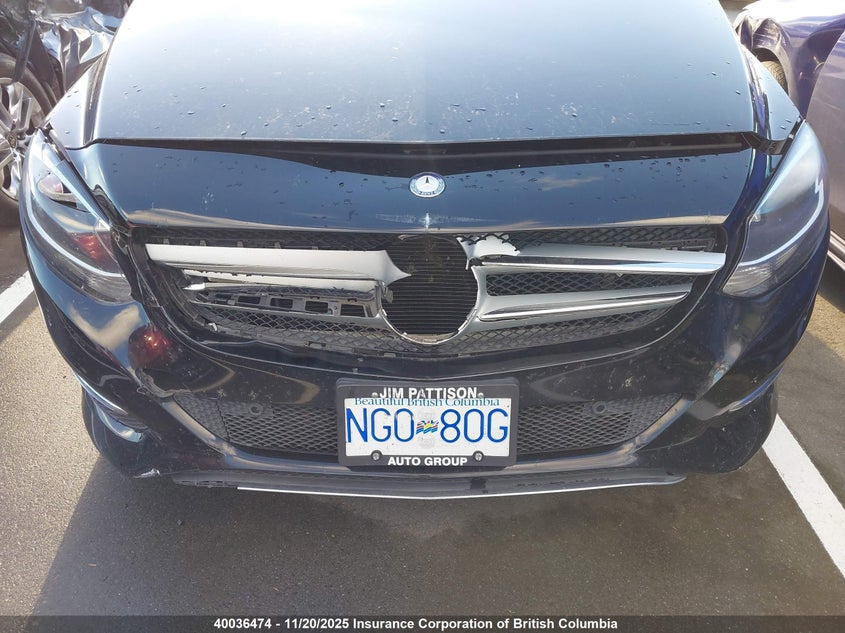 2015 Mercedes-Benz B 250 4Matic VIN: WDDMH4GB4FJ329270 Lot: 40036474