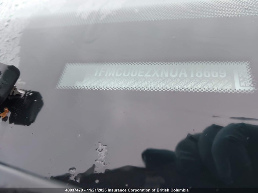 1FMCU0EZXNUA18669 2022 FORD ESCAPE photo no. 19