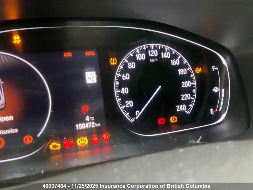 2019 Honda Accord Touring VIN: 1HGCV1F94KA802883 Lot: 40037484