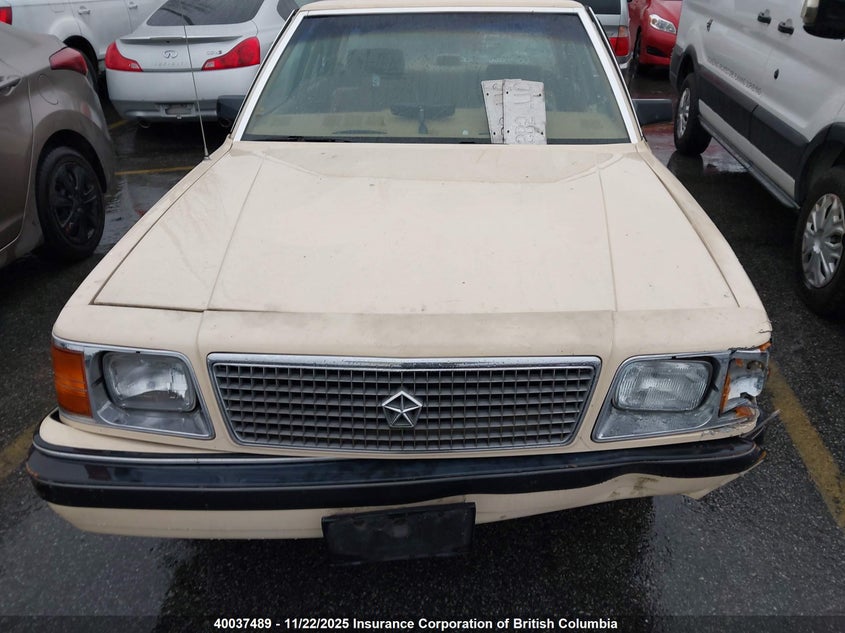 1P3BP36K8GC188676 1986 PLYMOUTH RELIANT photo no. 10