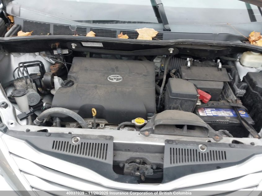 2015 Toyota Sienna Le VIN: 5TDKK3DC4FS609400 Lot: 40037039