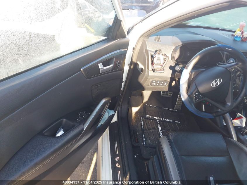 2016 Hyundai Veloster Turbo VIN: KMHTC6AE8GU259206 Lot: 40034137