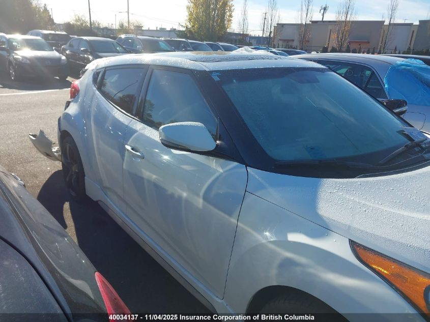 2016 Hyundai Veloster Turbo VIN: KMHTC6AE8GU259206 Lot: 40034137