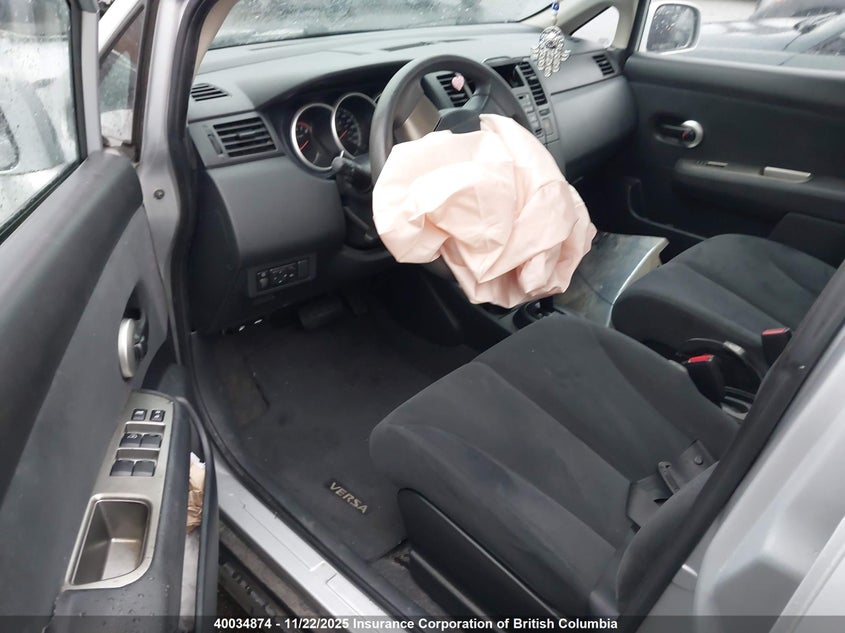 2010 Nissan Versa S/Sl VIN: 3N1CC1AP2AL433915 Lot: 40034874