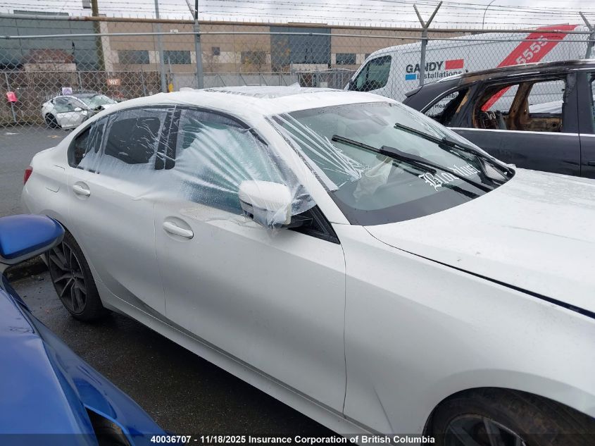 2022 BMW 330Xi VIN: 3MW5R7J07N8C67956 Lot: 40036707