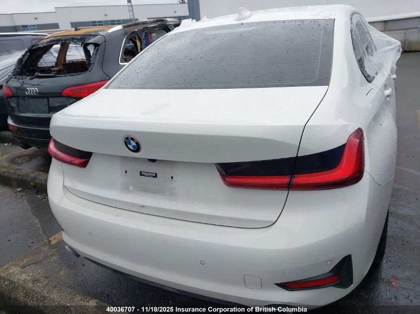 2022 BMW 330Xi VIN: 3MW5R7J07N8C67956 Lot: 40036707
