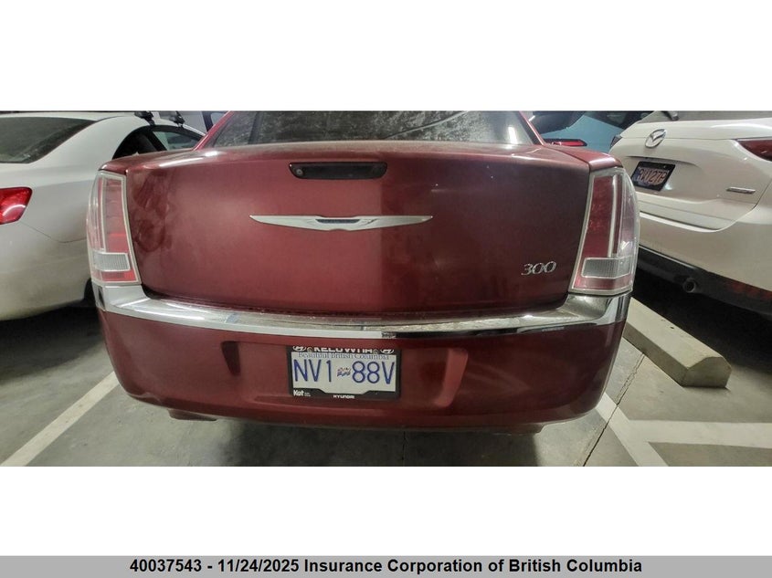 2013 Chrysler 300 VIN: 2C3CCAAG6DH575862 Lot: 40037543