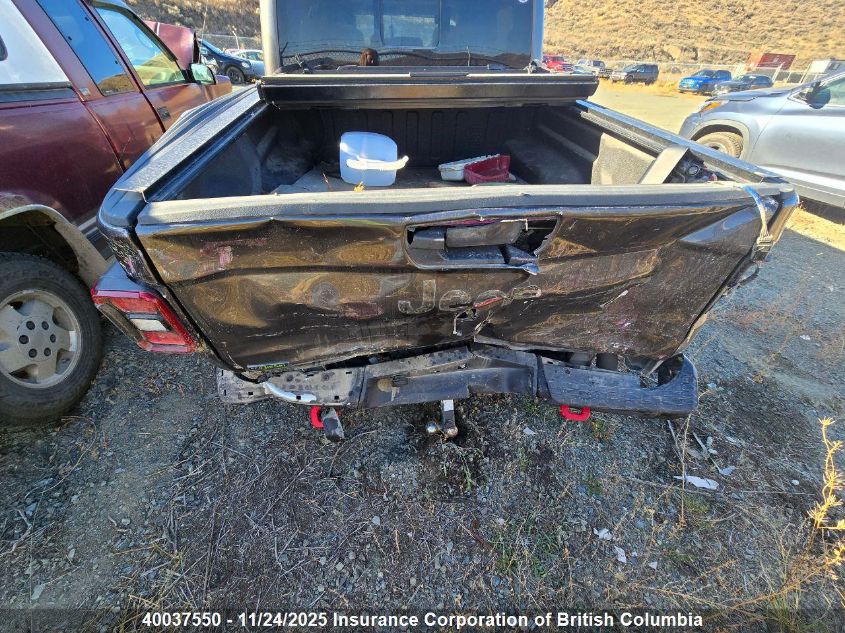 2023 Jeep Gladiator Rubicon VIN: 1C6JJTBMXPL500380 Lot: 40037550