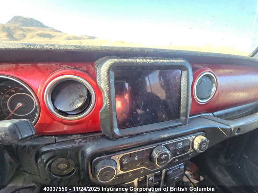 2023 Jeep Gladiator Rubicon VIN: 1C6JJTBMXPL500380 Lot: 40037550