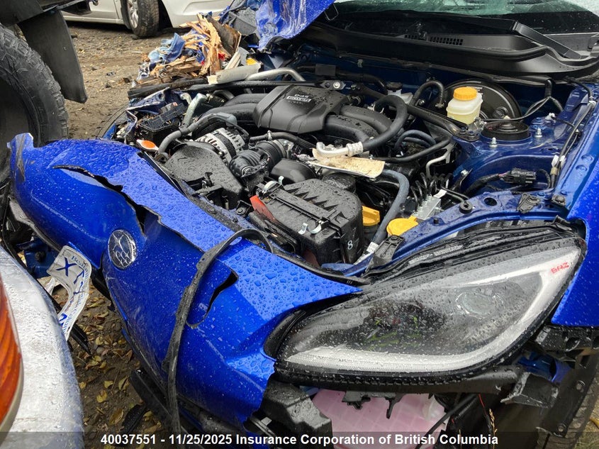 2025 Subaru Brz VIN: JF1ZDBS18S9702942 Lot: 40037551
