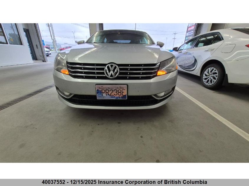 2012 Volkswagen Passat S VIN: 1VWAN7A3XCC013491 Lot: 40037552