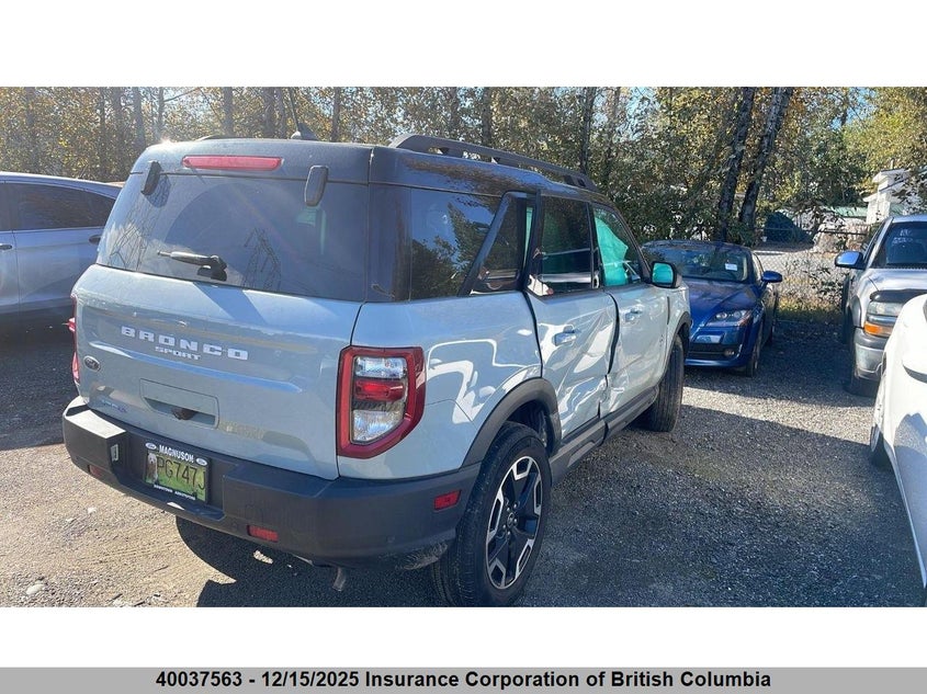 3FMCR9C69NRD78103 2022 FORD BRONCO SPORT photo no. 3