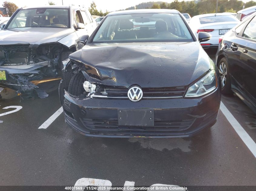 2017 Volkswagen Golf VIN: 3VW217AU9HM022472 Lot: 40037569