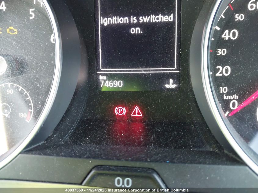 2017 Volkswagen Golf VIN: 3VW217AU9HM022472 Lot: 40037569