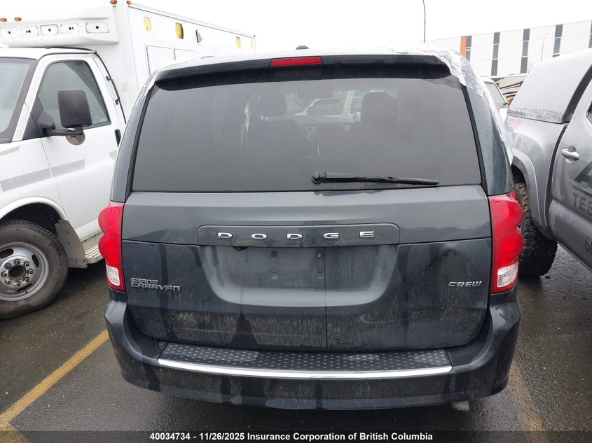 2013 Dodge Grand Caravan Crew VIN: 2C4RDGDG4DR592431 Lot: 40034734