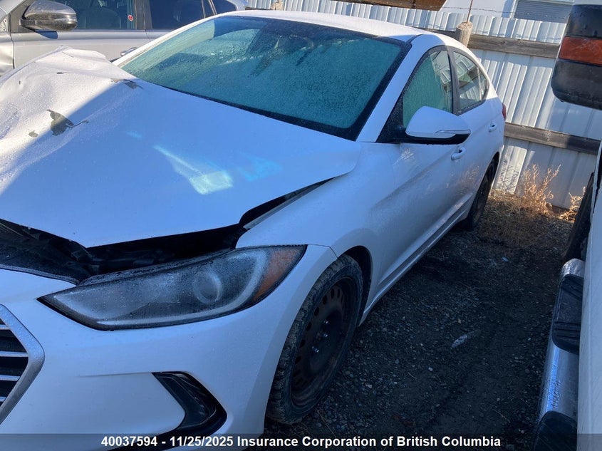 KMHD84LF8HU100851 2017 HYUNDAI ELANTRA photo no. 2