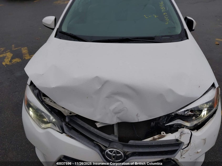 2015 Toyota Corolla L/Le/Le Pls/Prm/S/S Pls VIN: 2T1BURHE3FC425096 Lot: 40037596