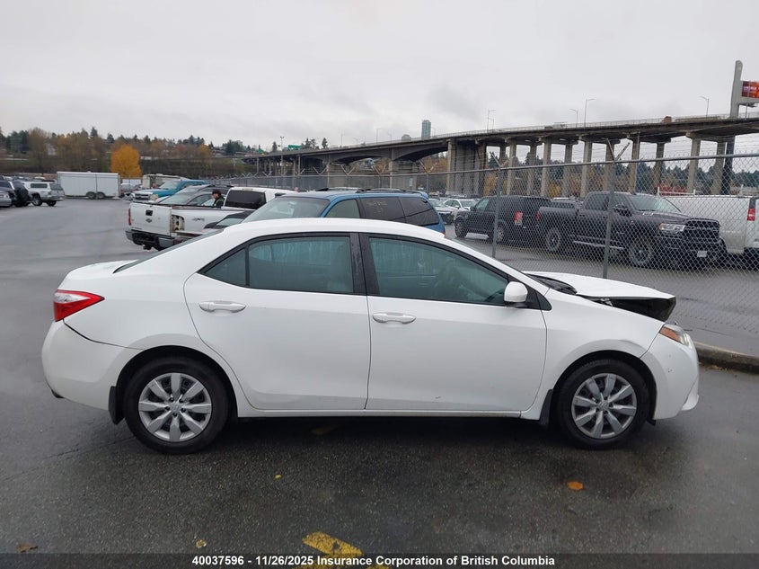 2015 Toyota Corolla L/Le/Le Pls/Prm/S/S Pls VIN: 2T1BURHE3FC425096 Lot: 40037596