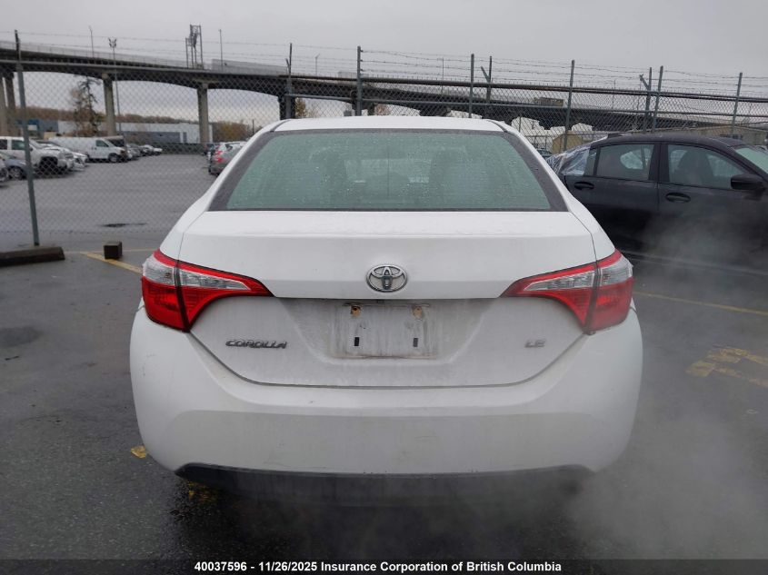 2015 Toyota Corolla L/Le/Le Pls/Prm/S/S Pls VIN: 2T1BURHE3FC425096 Lot: 40037596