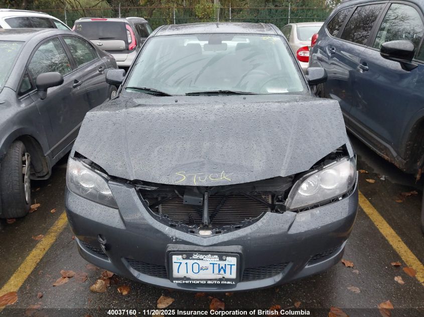 2006 Mazda 3 I VIN: JM1BK12F061438675 Lot: 40037160