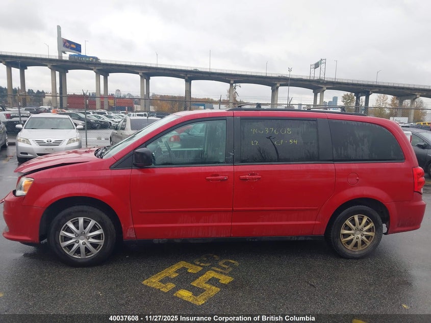 2013 Dodge Grand Caravan Se VIN: 2C4RDGBG3DR606080 Lot: 40037608