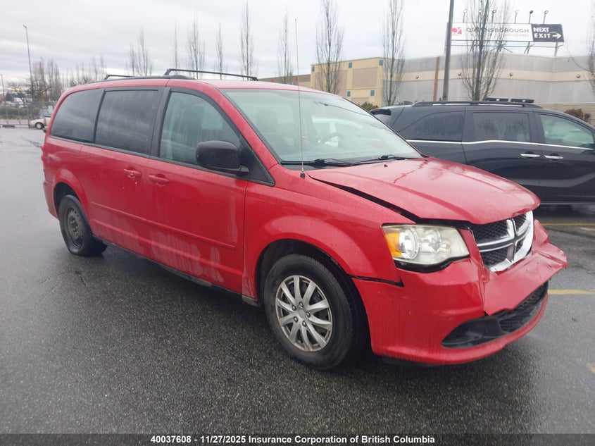 2C4RDGBG3DR606080 2013 Dodge Grand Caravan Se auction photo 1