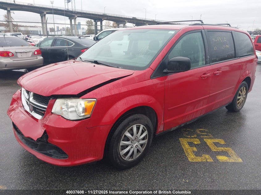 2C4RDGBG3DR606080 2013 DODGE CARAVAN photo no. 2