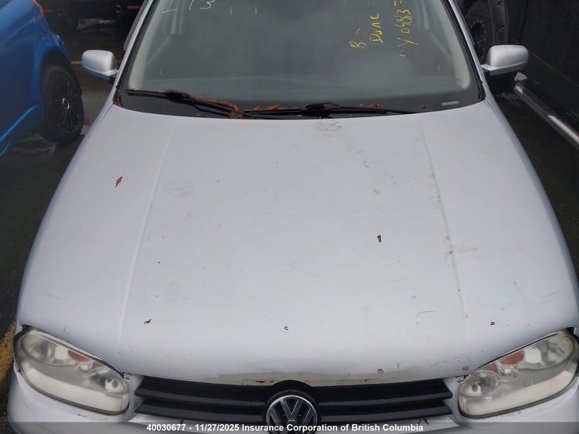 2003 Volkswagen Golf VIN: 9BWFK21J234026304 Lot: 40030677