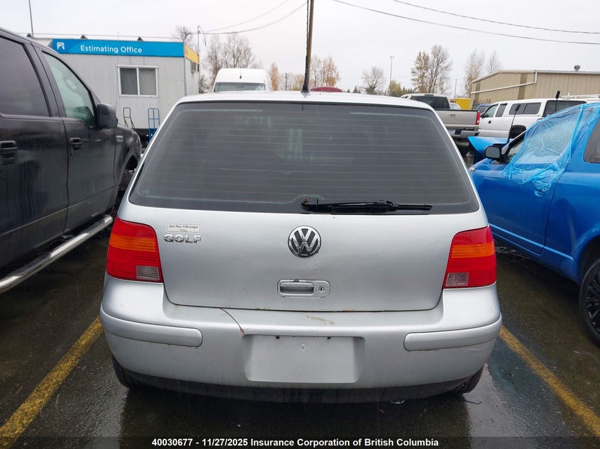 2003 Volkswagen Golf VIN: 9BWFK21J234026304 Lot: 40030677