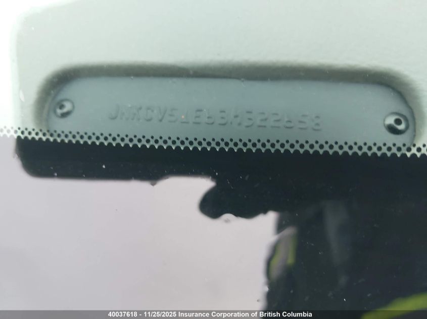 2003 Infiniti G35 VIN: JNKCV51E63M322658 Lot: 40037618