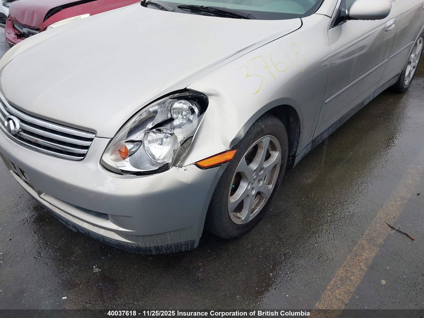 2003 Infiniti G35 VIN: JNKCV51E63M322658 Lot: 40037618