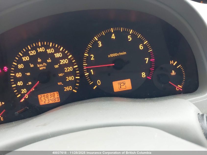 2003 Infiniti G35 VIN: JNKCV51E63M322658 Lot: 40037618