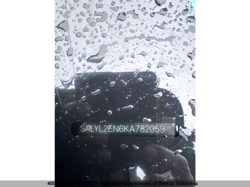 2019 Land Rover Range Rover Velar R-Dynamic Se VIN: SALYL2EN6KA782059 Lot: 40037626