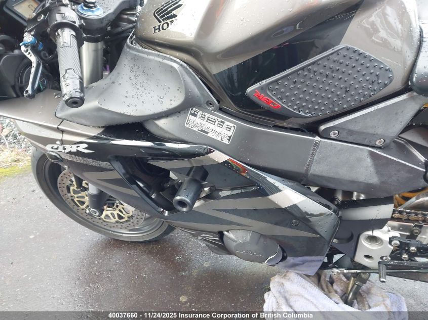 2003 Honda Cbr900 VIN: JH2SC50203M100280 Lot: 40037660