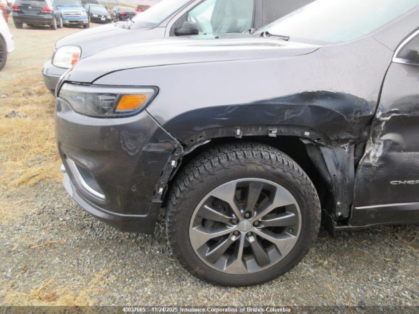 2019 Jeep Cherokee Overland VIN: 1C4PJMJX6KD442632 Lot: 40037665