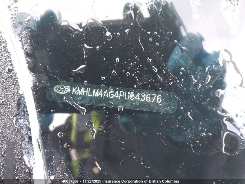 2023 Hyundai Elantra Sel VIN: KMHLM4AG4PU543676 Lot: 40037667