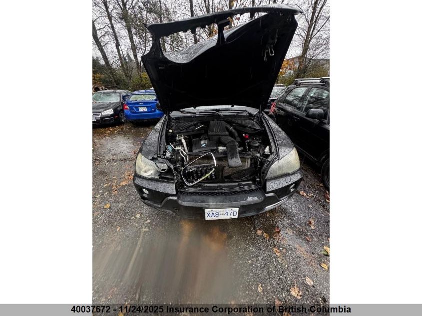 2008 BMW X5 VIN: 5UXFE43538L022562 Lot: 40037672