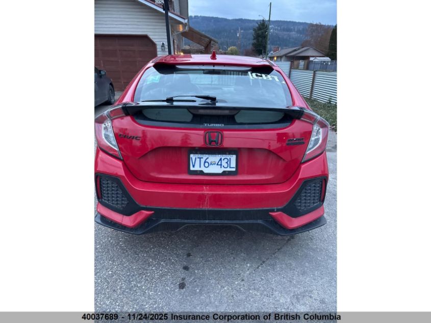 2017 Honda Civic VIN: SHHFK7G98HU309454 Lot: 40037689