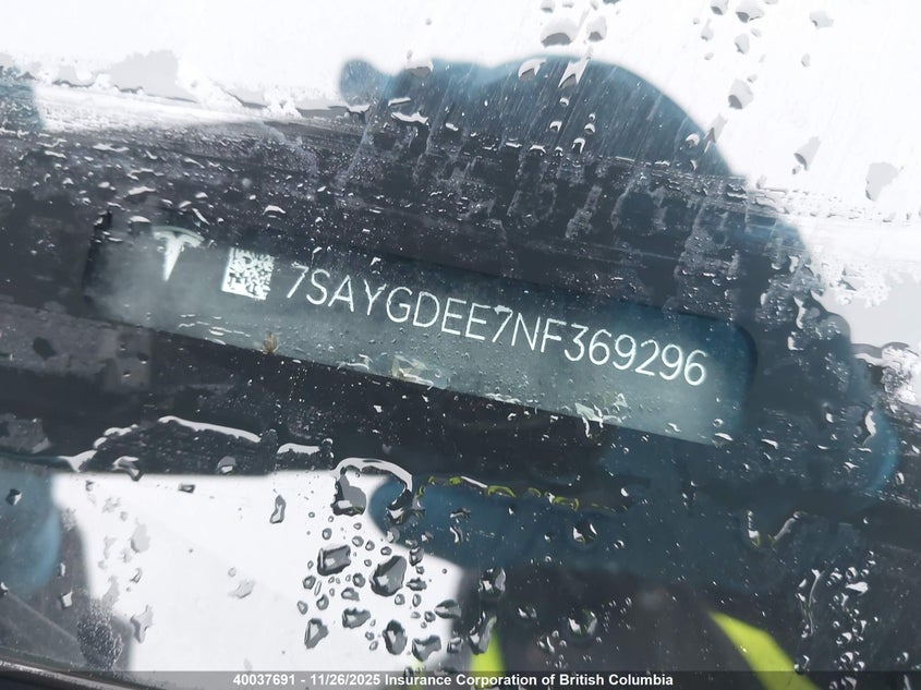 7SAYGDEE7NF369296 2022 TESLA MODEL Y photo no. 18