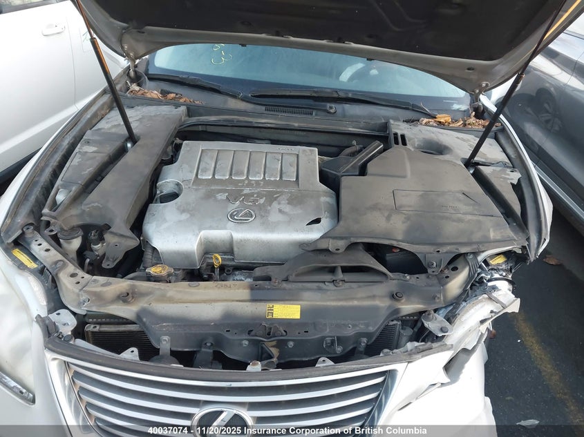 2008 Lexus Es 350 350 VIN: JTHBJ46G682175384 Lot: 40037074