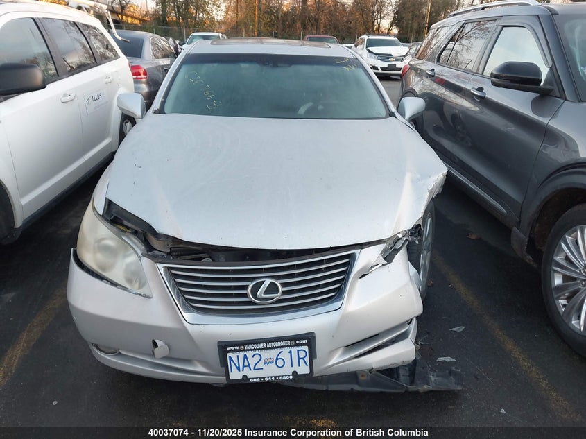 2008 Lexus Es 350 350 VIN: JTHBJ46G682175384 Lot: 40037074