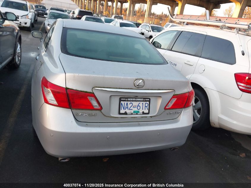 2008 Lexus Es 350 350 VIN: JTHBJ46G682175384 Lot: 40037074