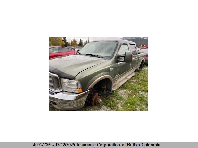 2003 Ford F350 VIN: 1FTSW31P33EB59042 Lot: 40037726
