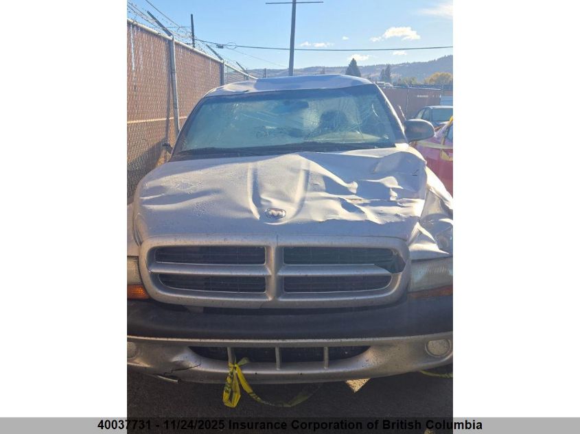 2002 Dodge Dakota Sport/Rt VIN: 1B7GL32X22S698975 Lot: 40037731